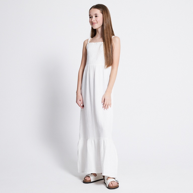 Frill dress "Ellia star" White